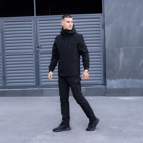 Чоловіча куртка MATRIX Чорна, 2XL OWku2542ba фото