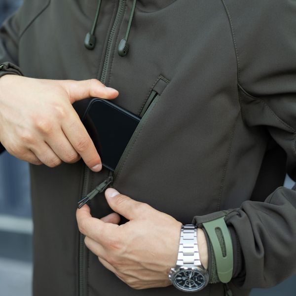 Чоловіча куртка MATRIX Хакі, 2XL OWku2542ba6 фото