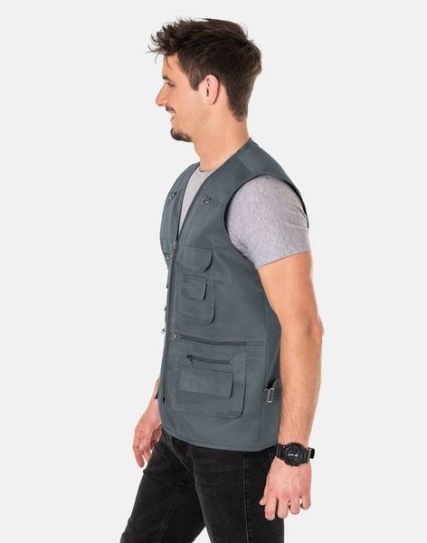 Жилетка Cotton Графіт, 4XL 00003 фото