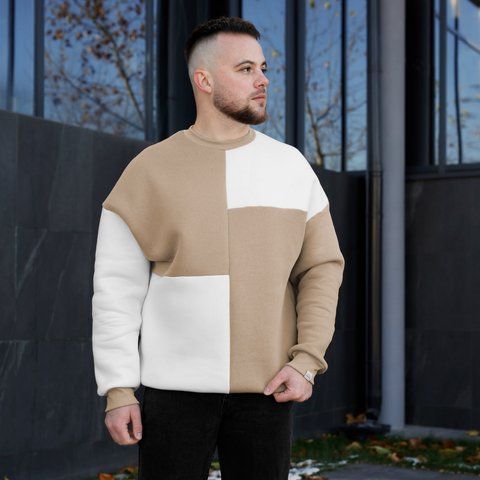 Світшот The One Бежевий, L-XL BLss3025sa фото