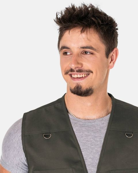 Жилетка Cotton Хакі, 7XL 00001 фото
