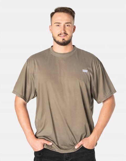 Чоловіча футболка Коричнева, 5XL LSY-44 фото