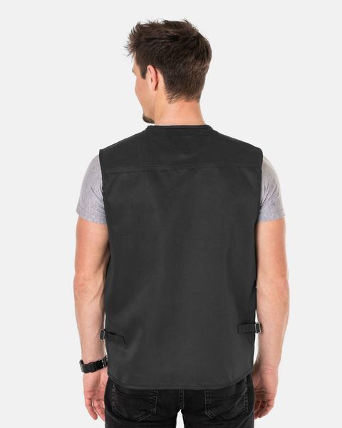 Жилетка Cotton Чорна, 8XL 00001 фото